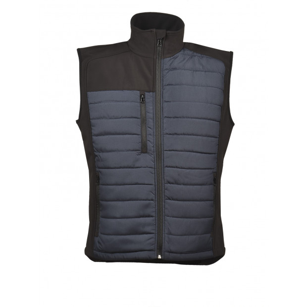 GILET MARINE/NOIR