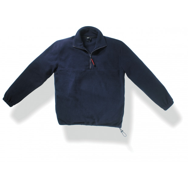 FLEECE SWEATER - NAVY BLUE